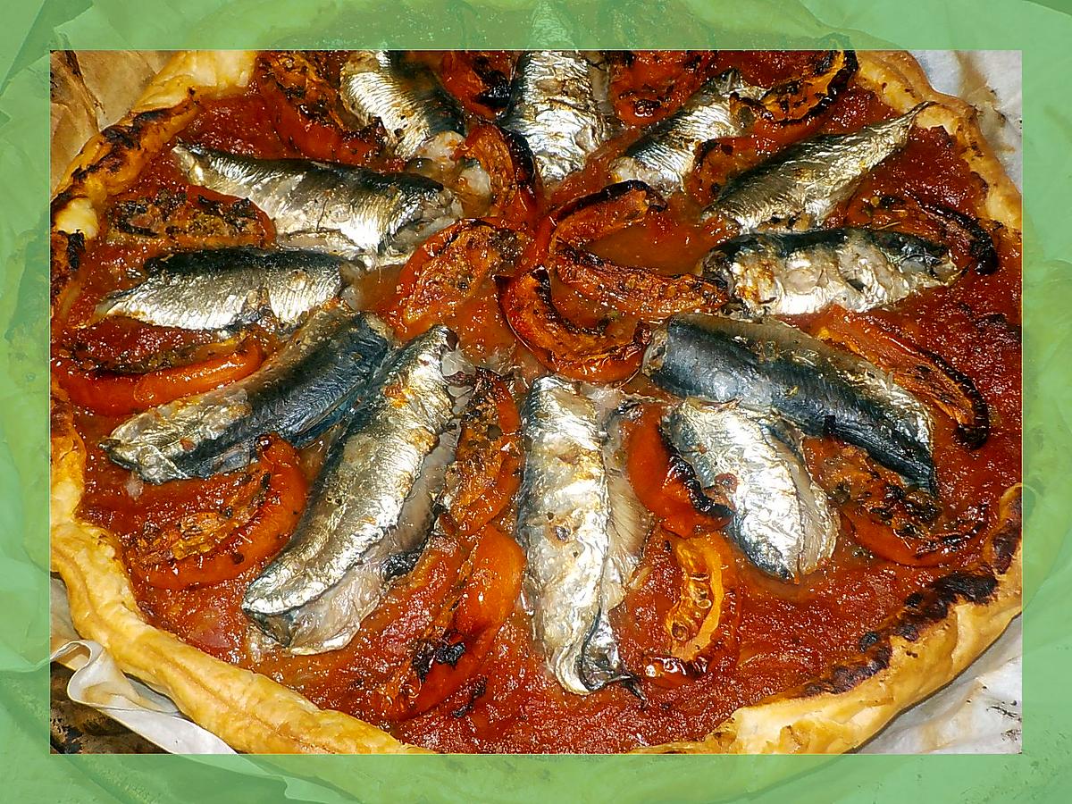 recette Tarte aux sardines