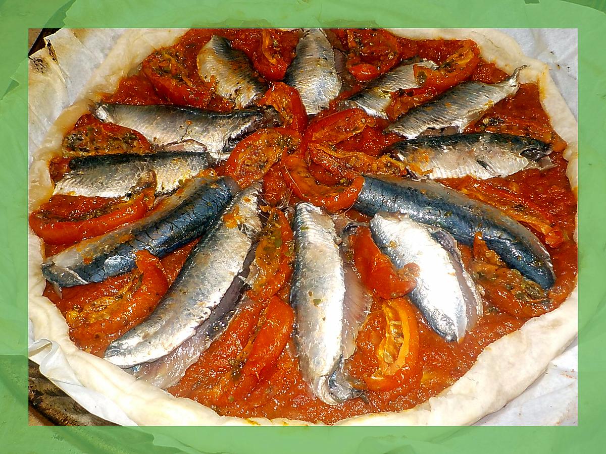 recette Tarte aux sardines