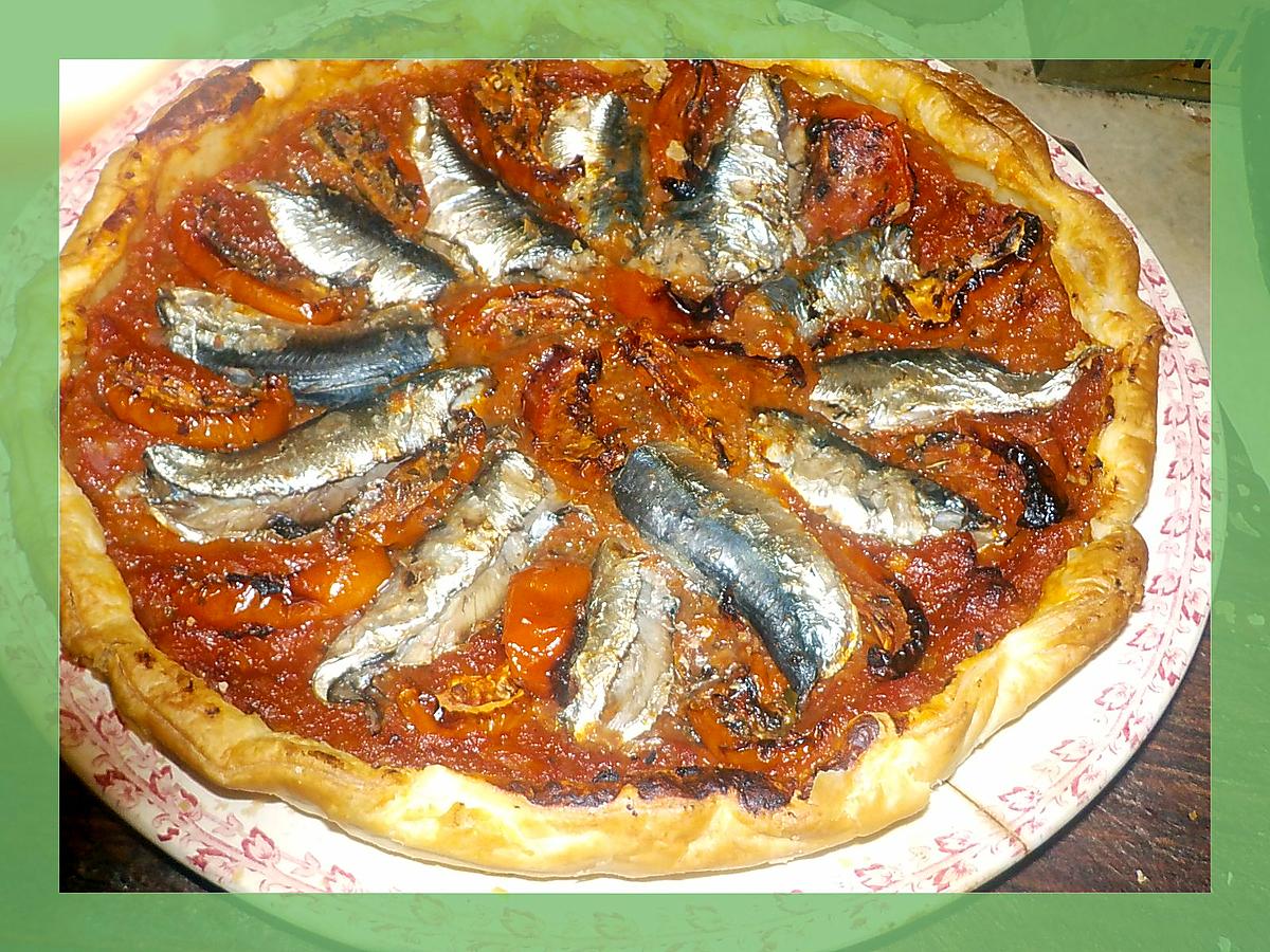 recette Tarte aux sardines