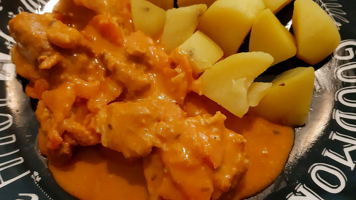 recette Curry de Porc à l'Indienne au ( M.c.c )