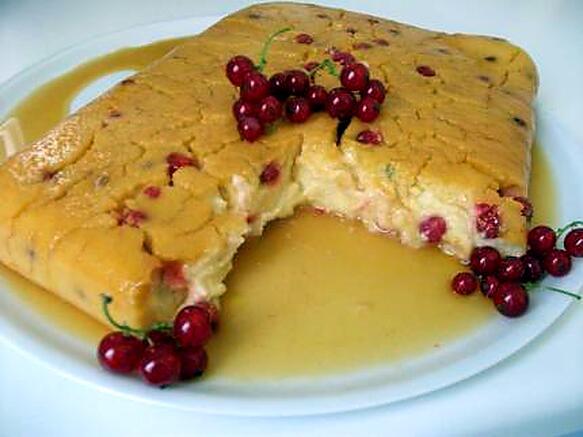 recette gâteau de semoule aux groseilles