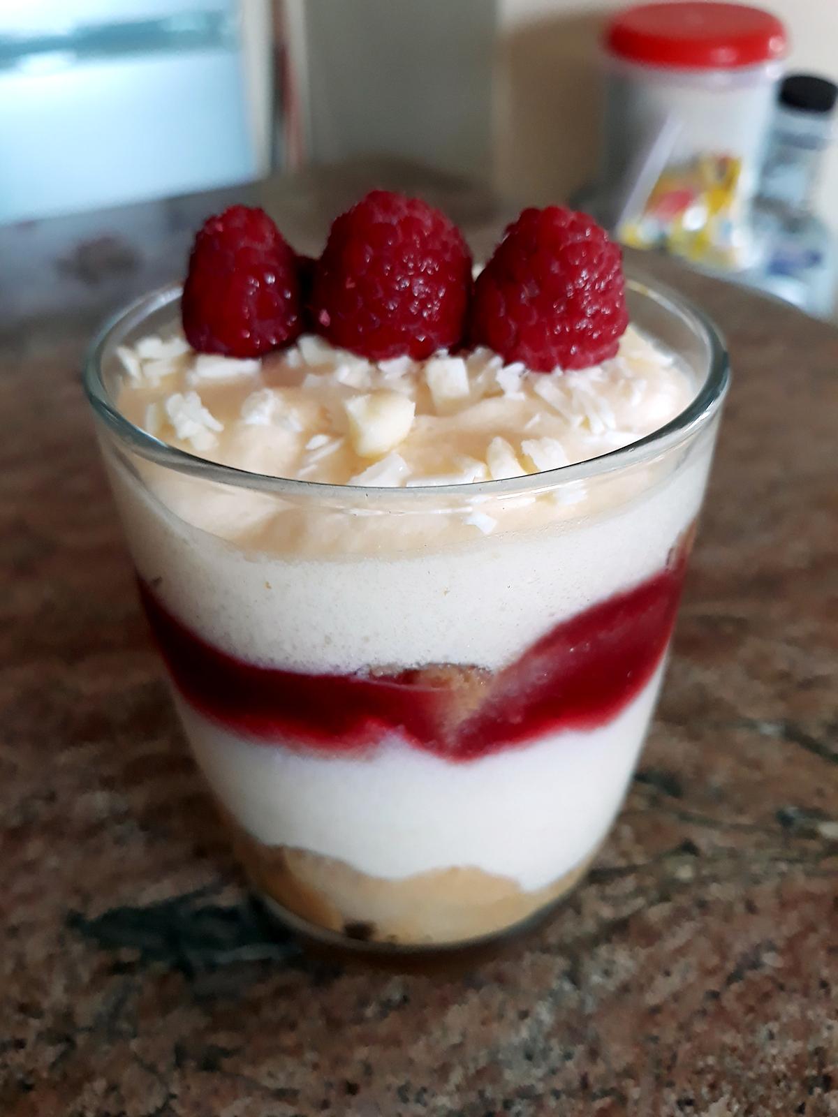 recette Tiramisu framboises