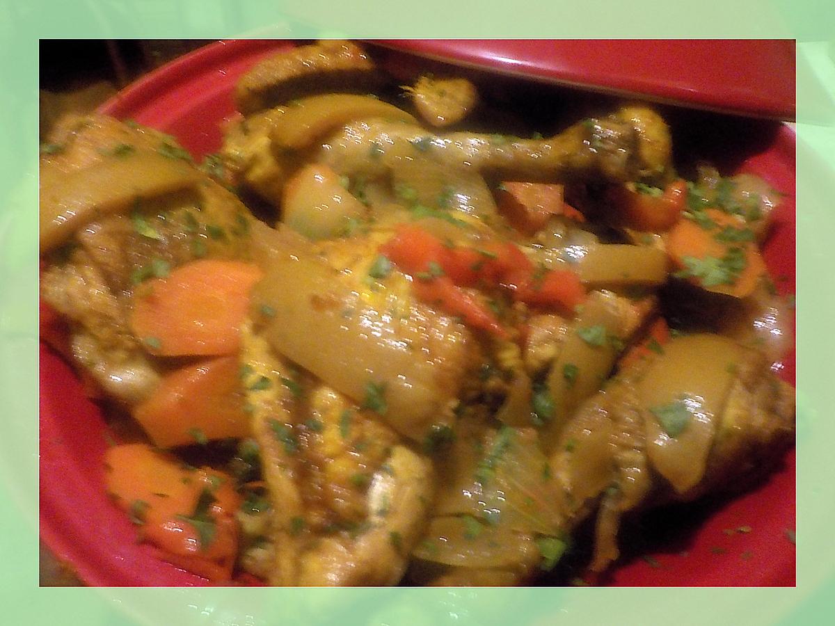 recette Tajine de pintade aux citrons confits