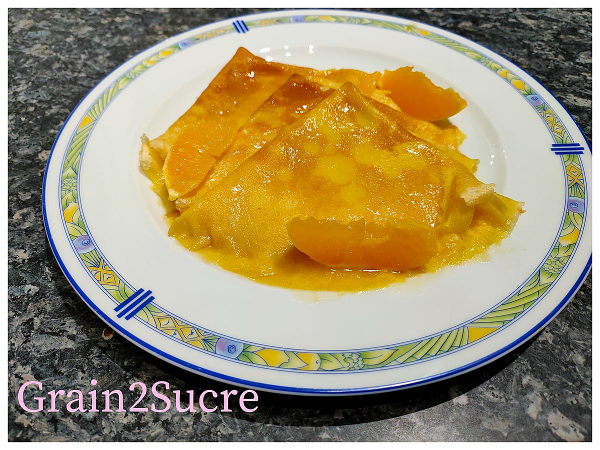 recette Crêpes Suzette