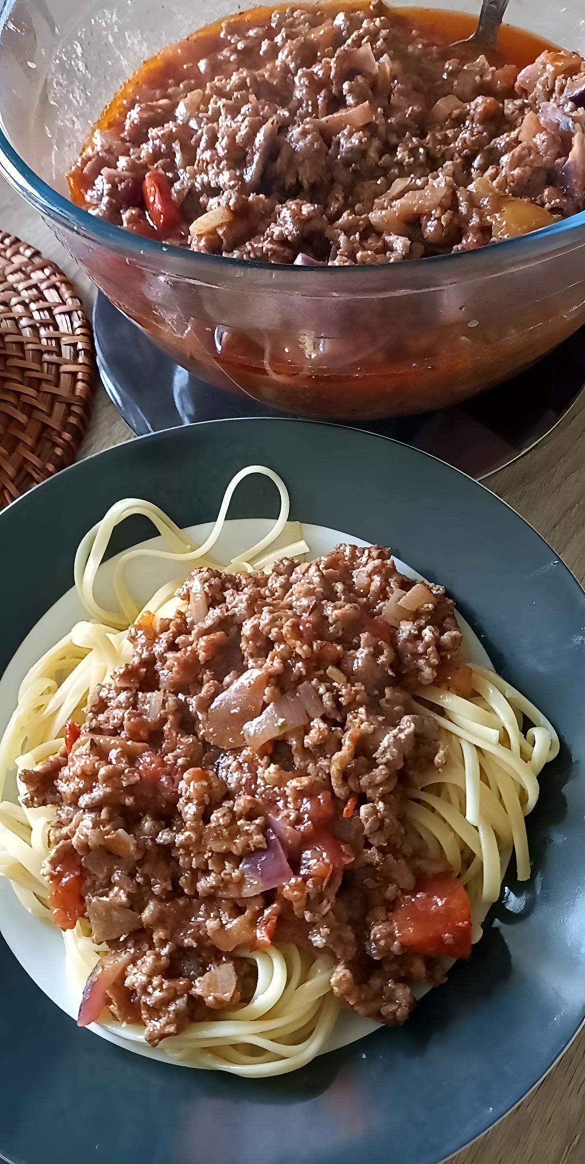 recette Bolognaise maison