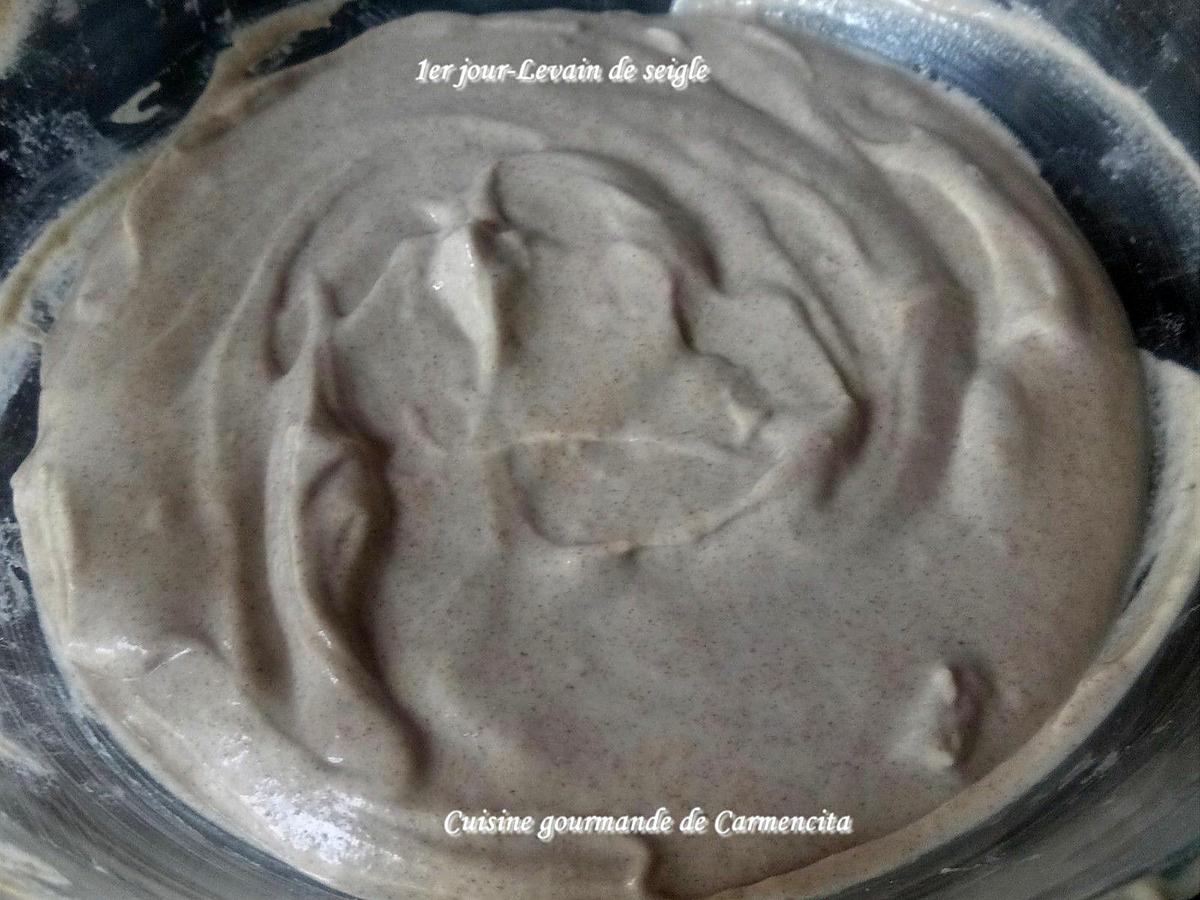 recette Levain de seigle fait maison