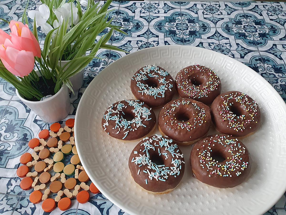 recette Donuts au chocolat