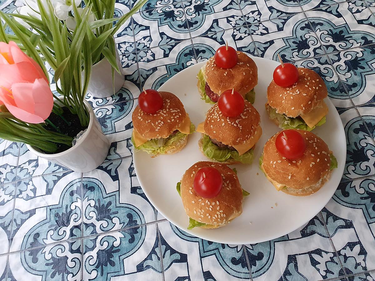 recette Mini hamburger