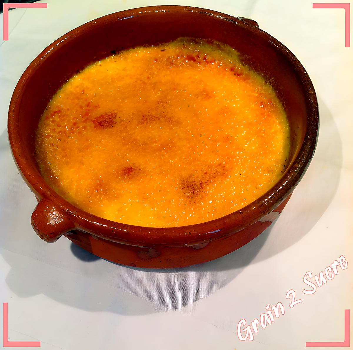 recette Crème brûlée vanille