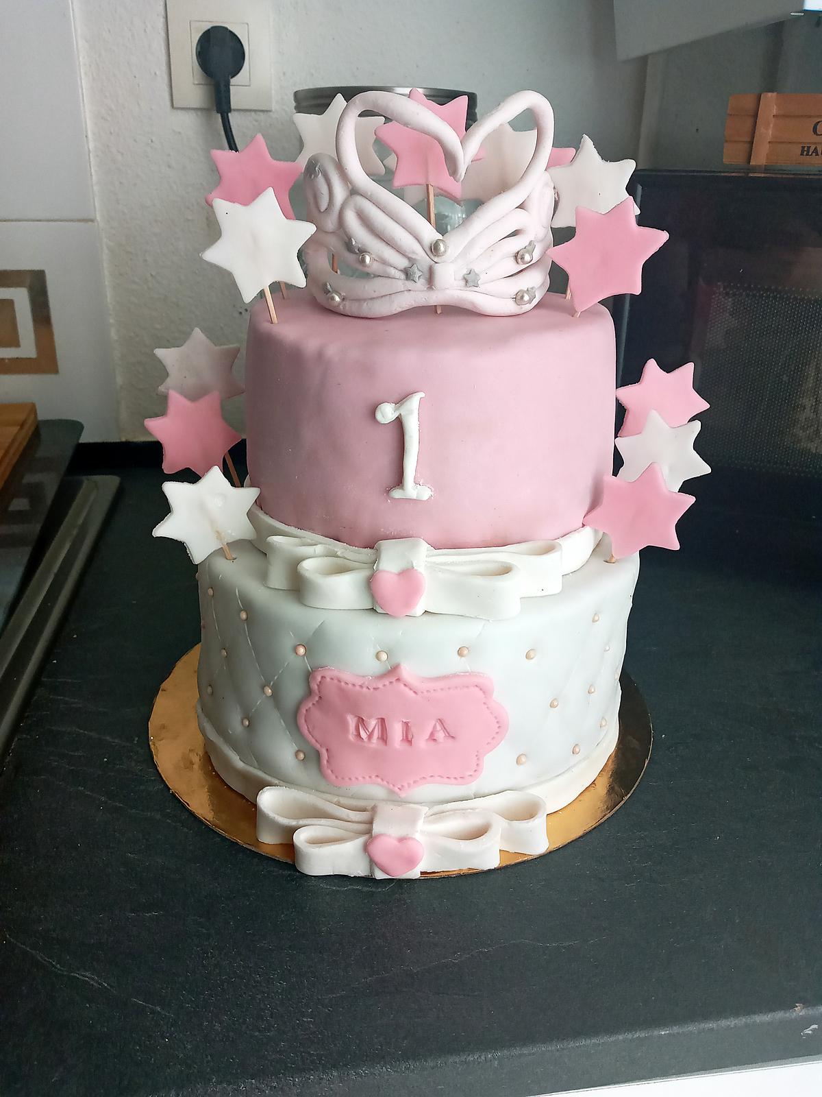 recette Gâteau anniversaire princesse
