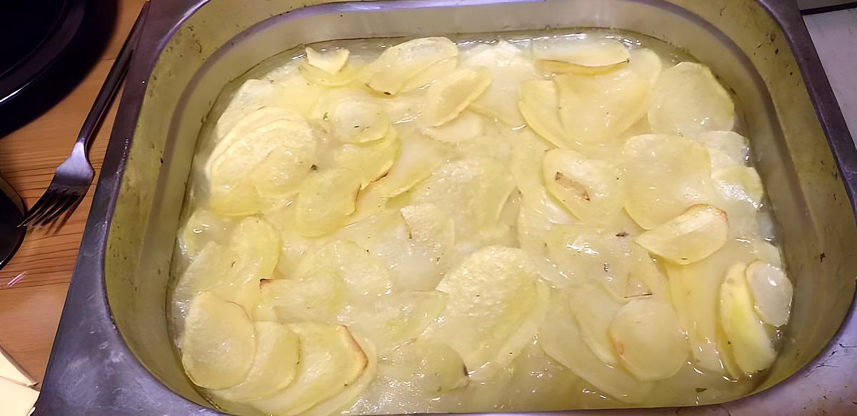 recette Pommes de terre boulangères