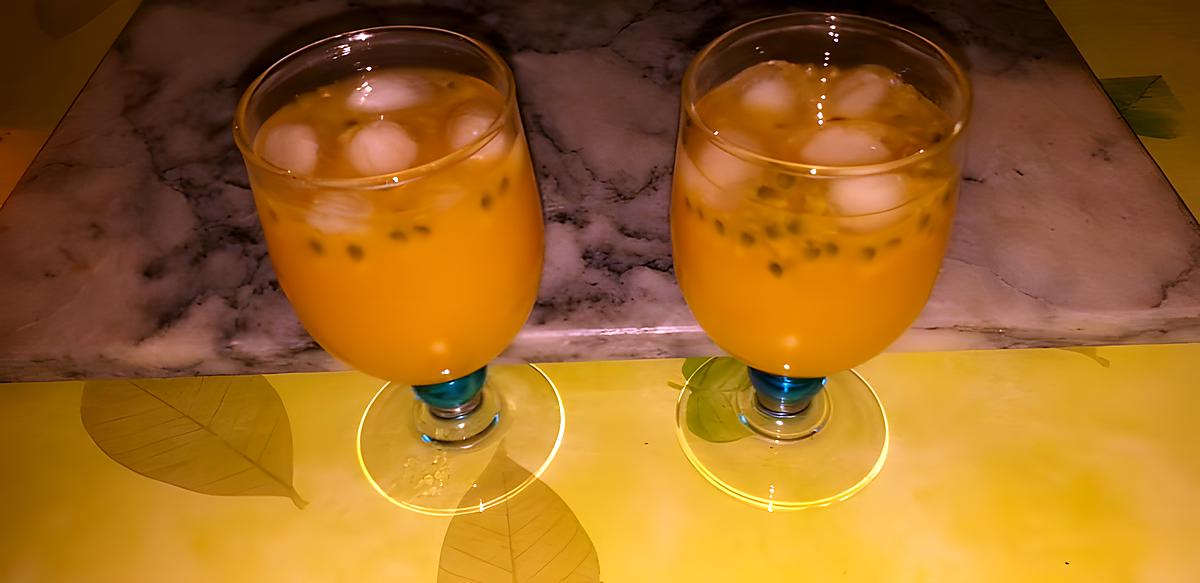 recette Cocktail ananas et passion