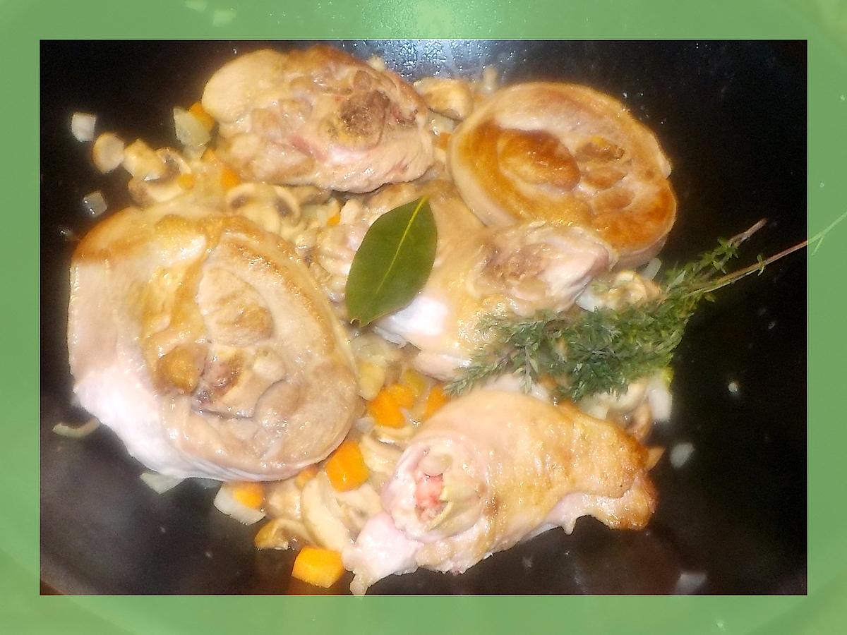 recette Osso bucco de dinde marengo