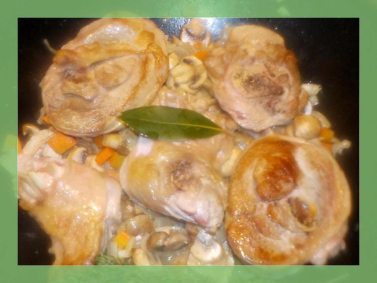 recette Osso bucco de dinde marengo