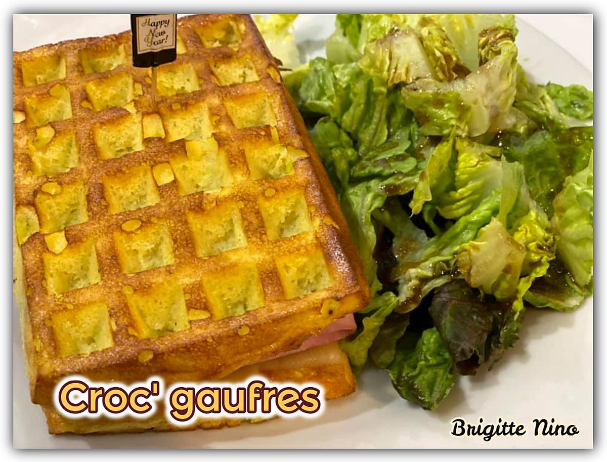 recette CROC'GAUFRES