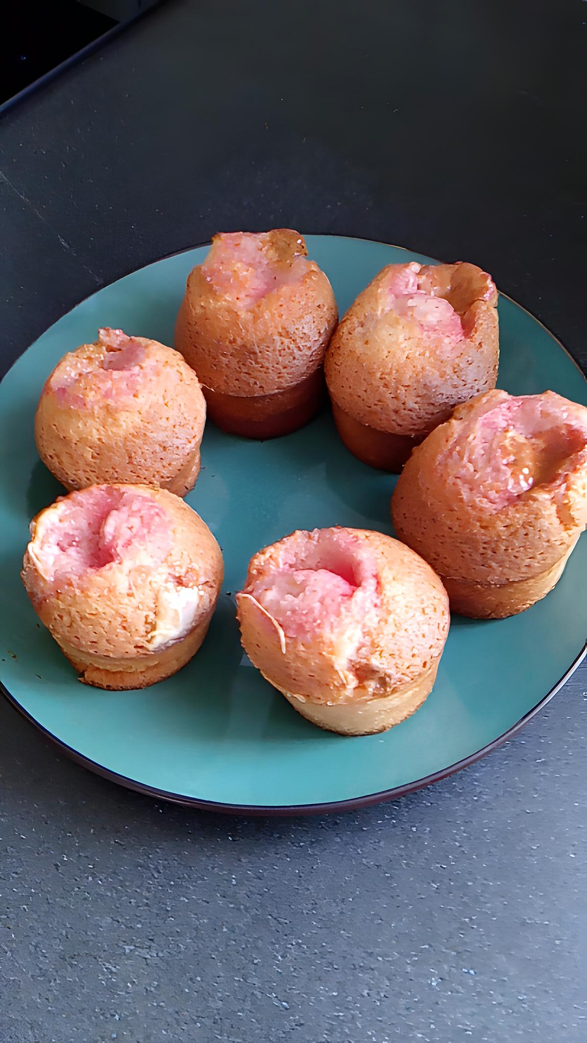 recette muffins aux fraises Tagada ®