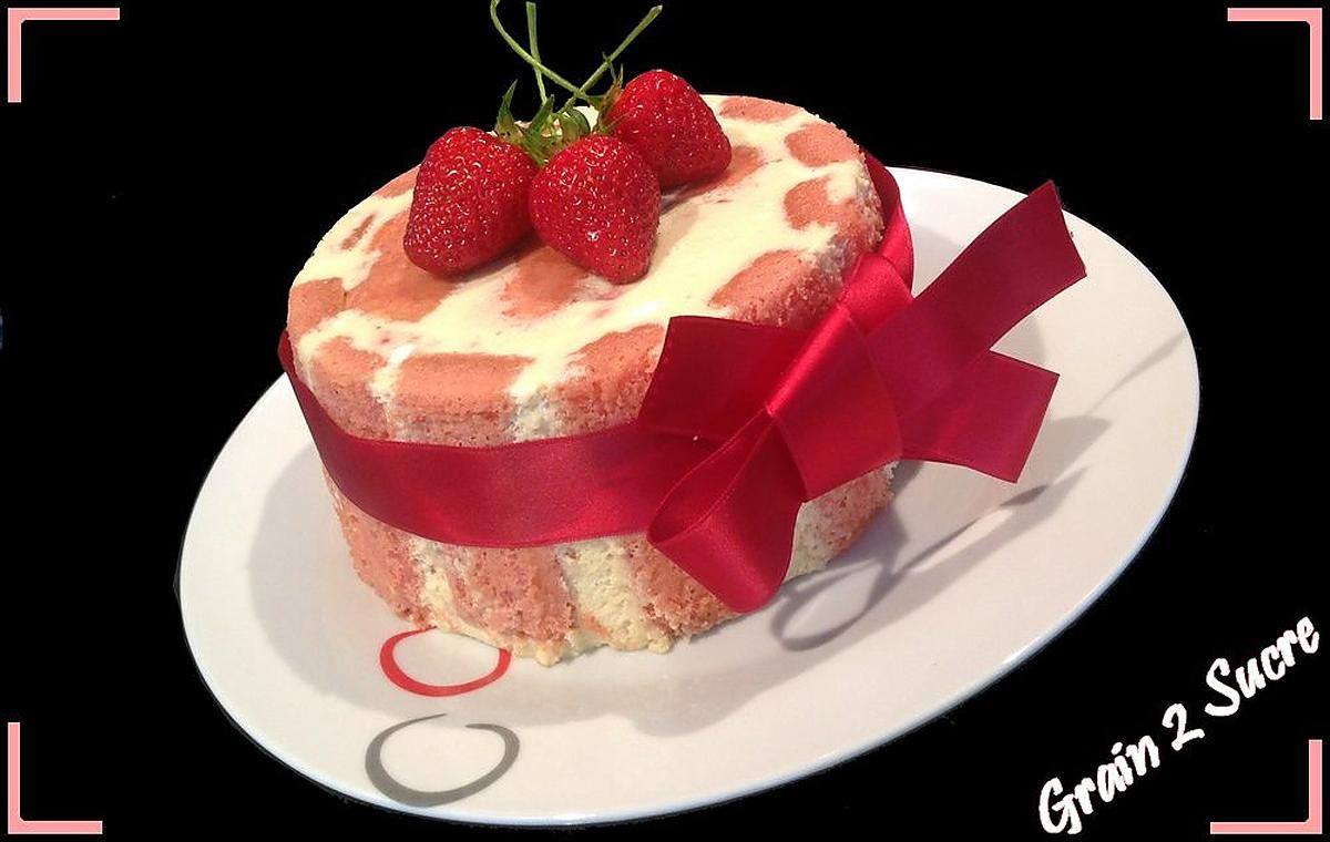 recette Charlotte aux fraises crème bavaroise