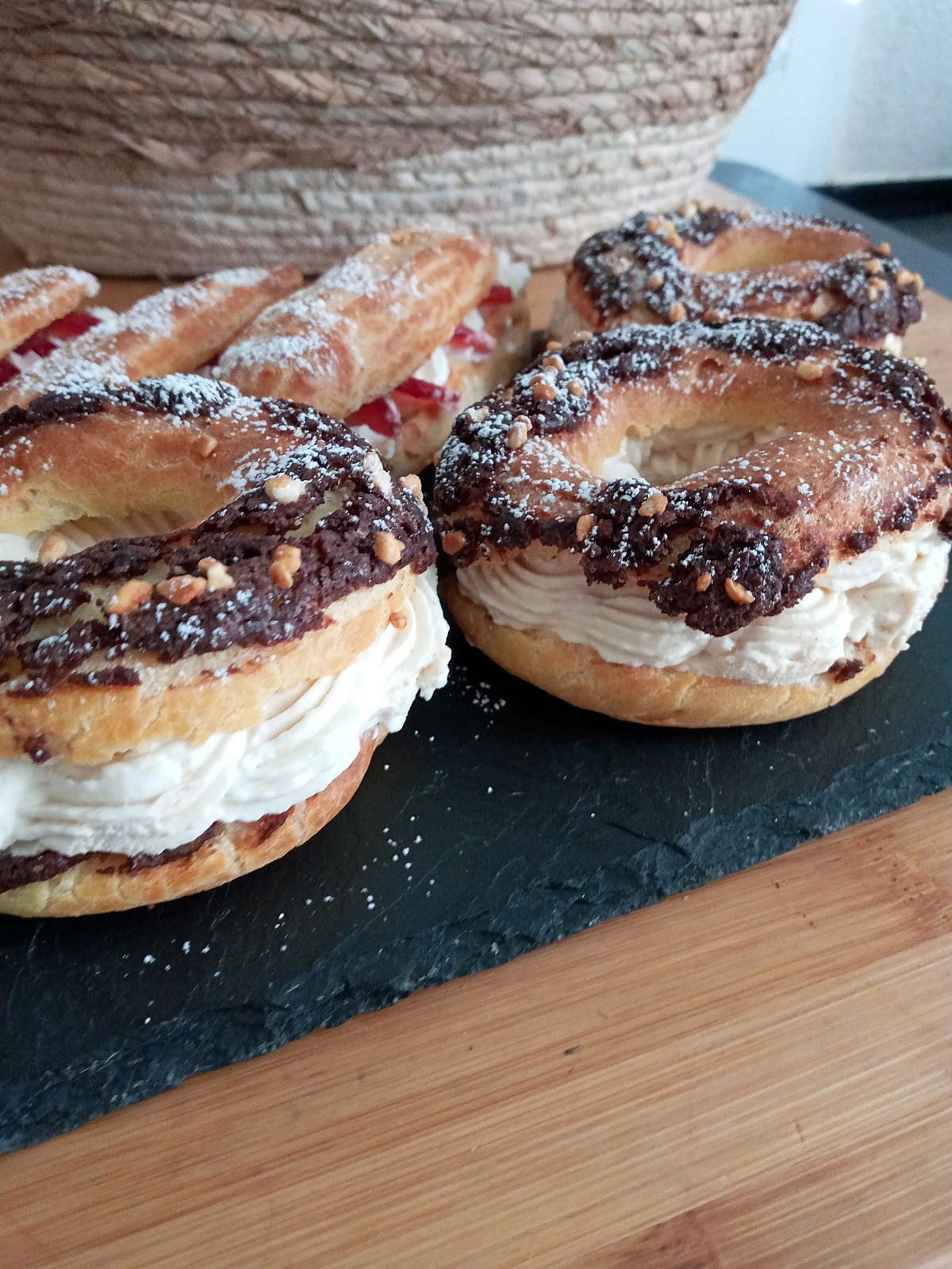 recette Paris Brest craquelin cacao