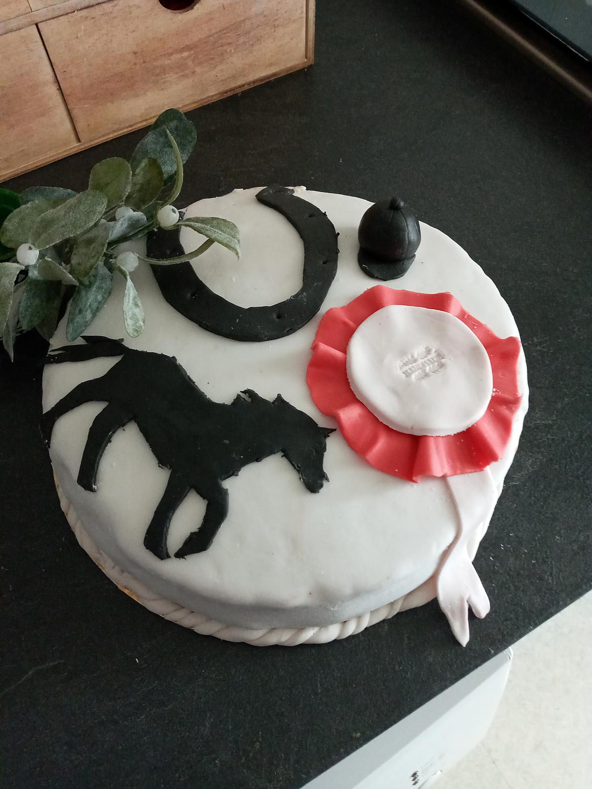 recette Gâteau cheval équitation