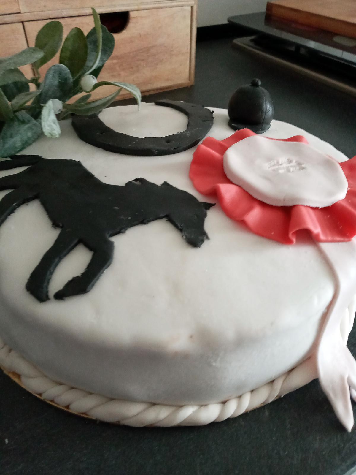 recette Gâteau cheval équitation