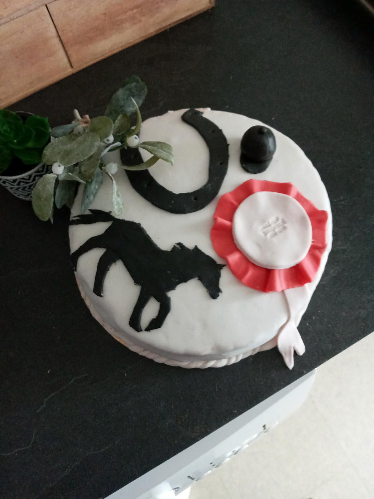 recette Gâteau cheval équitation