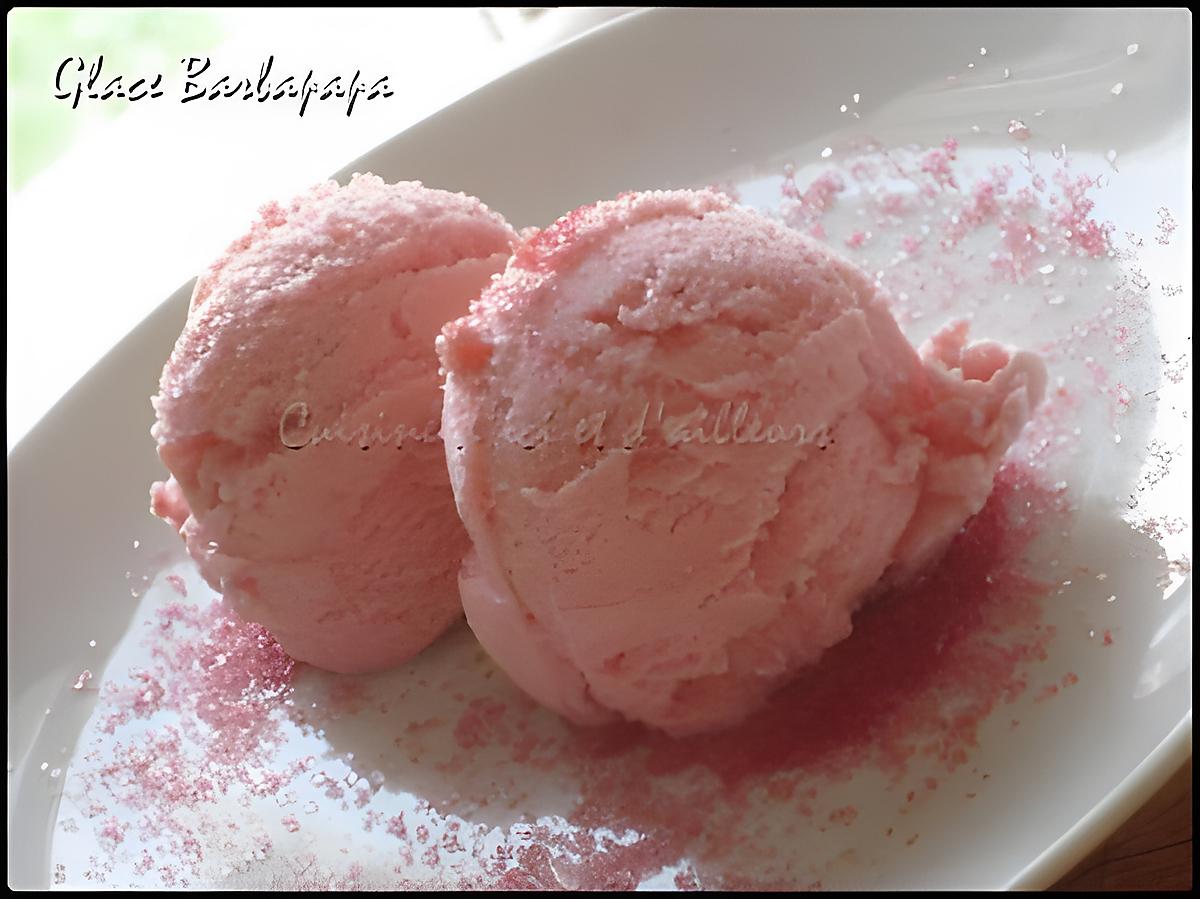 recette Glace saveur Babapapa