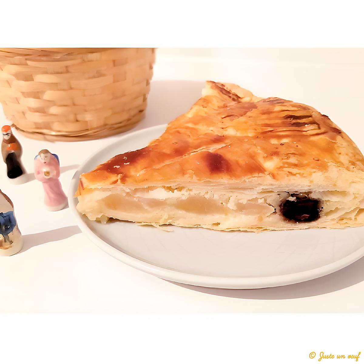 recette Galette des rois poire chocolat