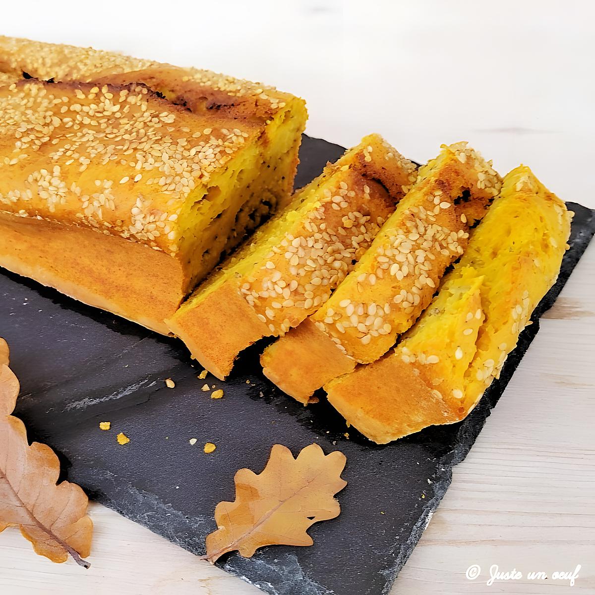 recette Cake potiron châtaigne