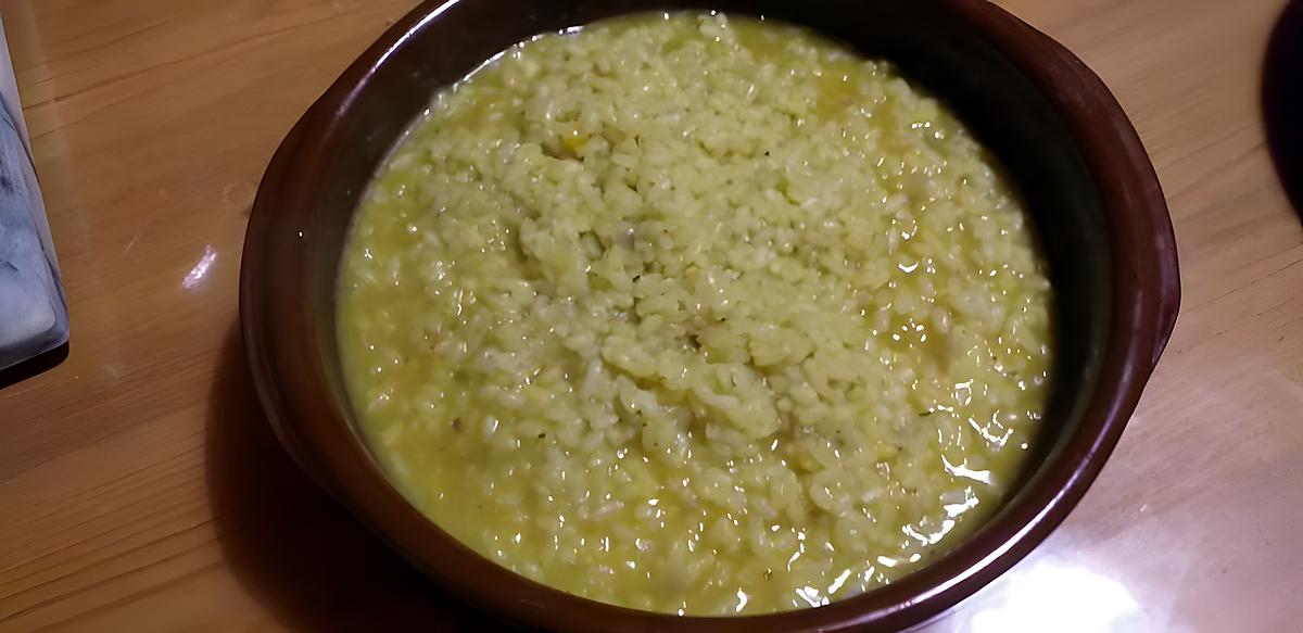 recette Risotto à la milanaise