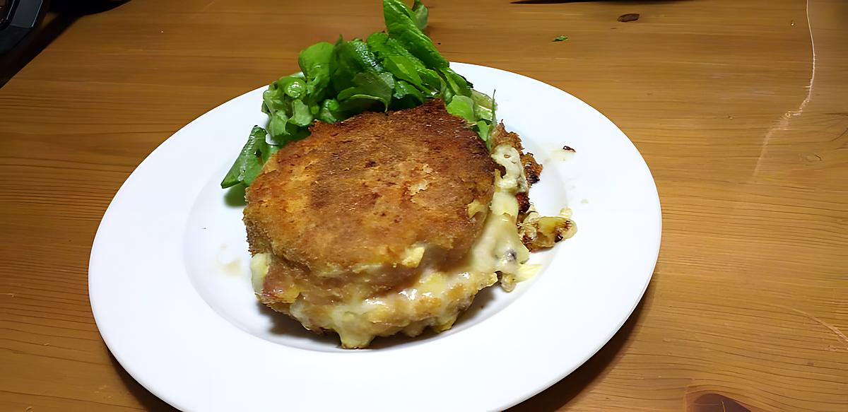 recette Cordons bleu géants à la raclette