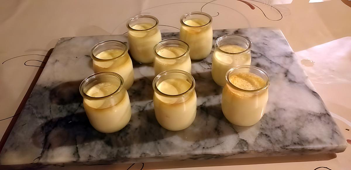 recette crème au oeufs au cointreau