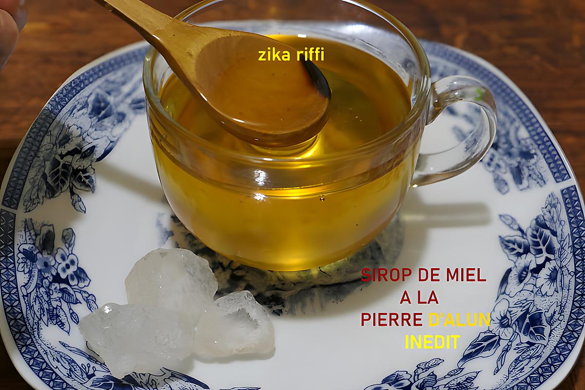 recette SIROP DE MIEL FAIT MAISON A L'ALUN