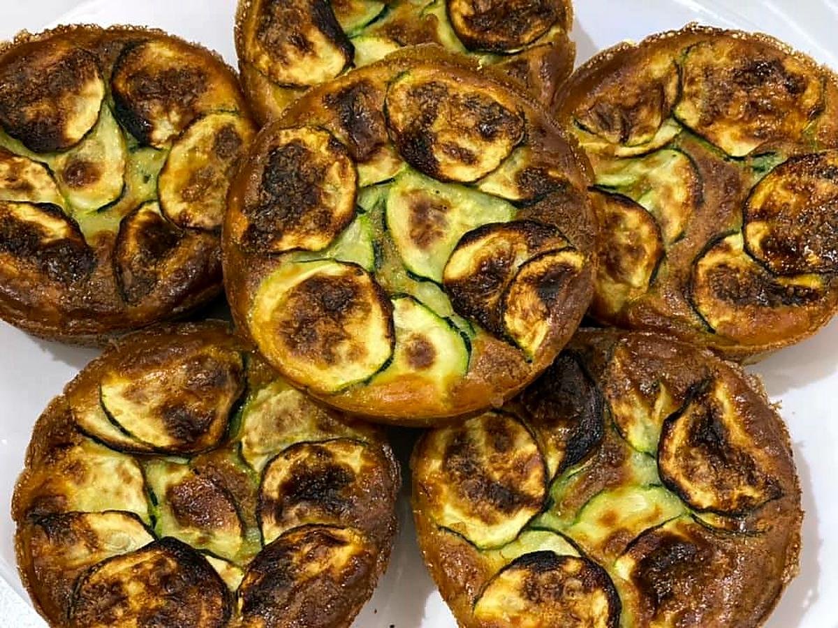 recette Flan de courgettes