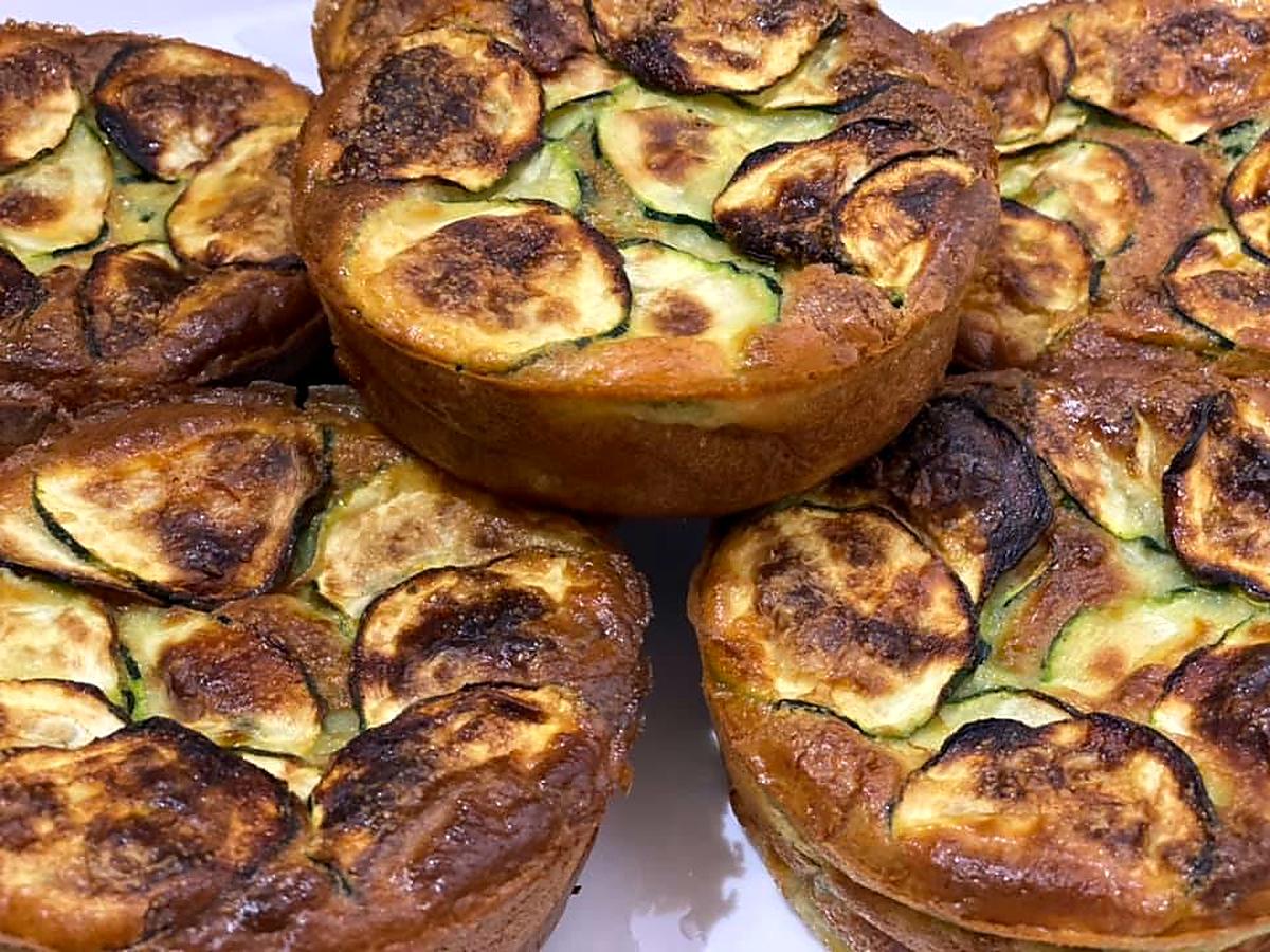 recette Flan de courgettes