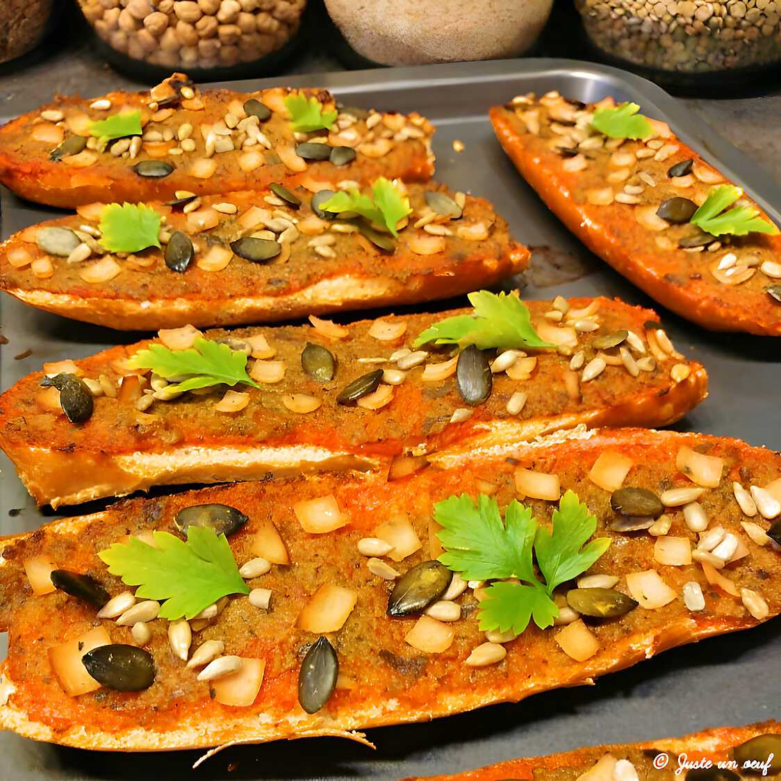 Recette de Bruschetta au pesto rosso