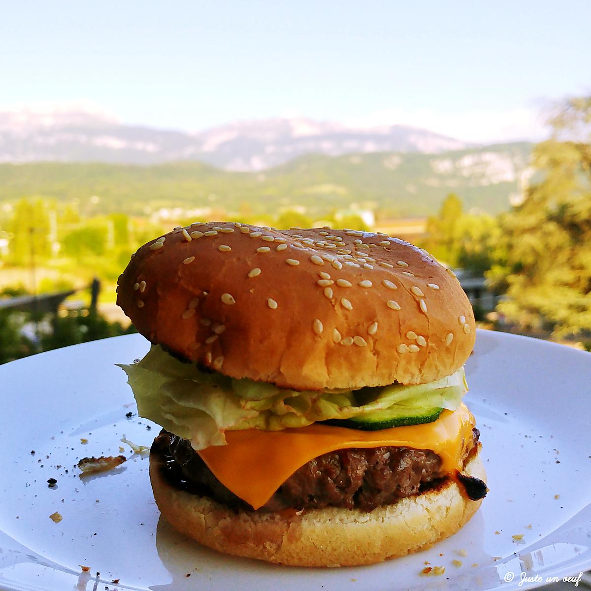 recette Burger au barbecue