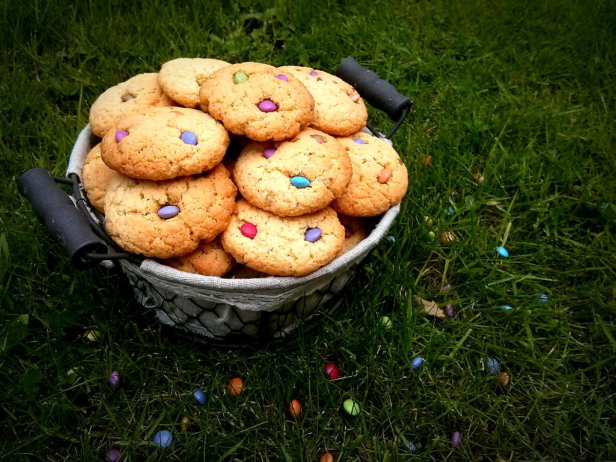 recette Cookies moelleux aux smarties