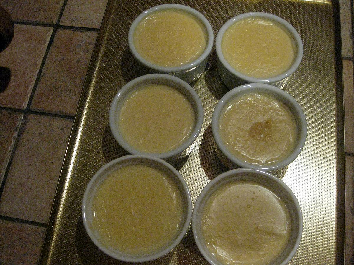 recette Petits pots de crème à la vanille