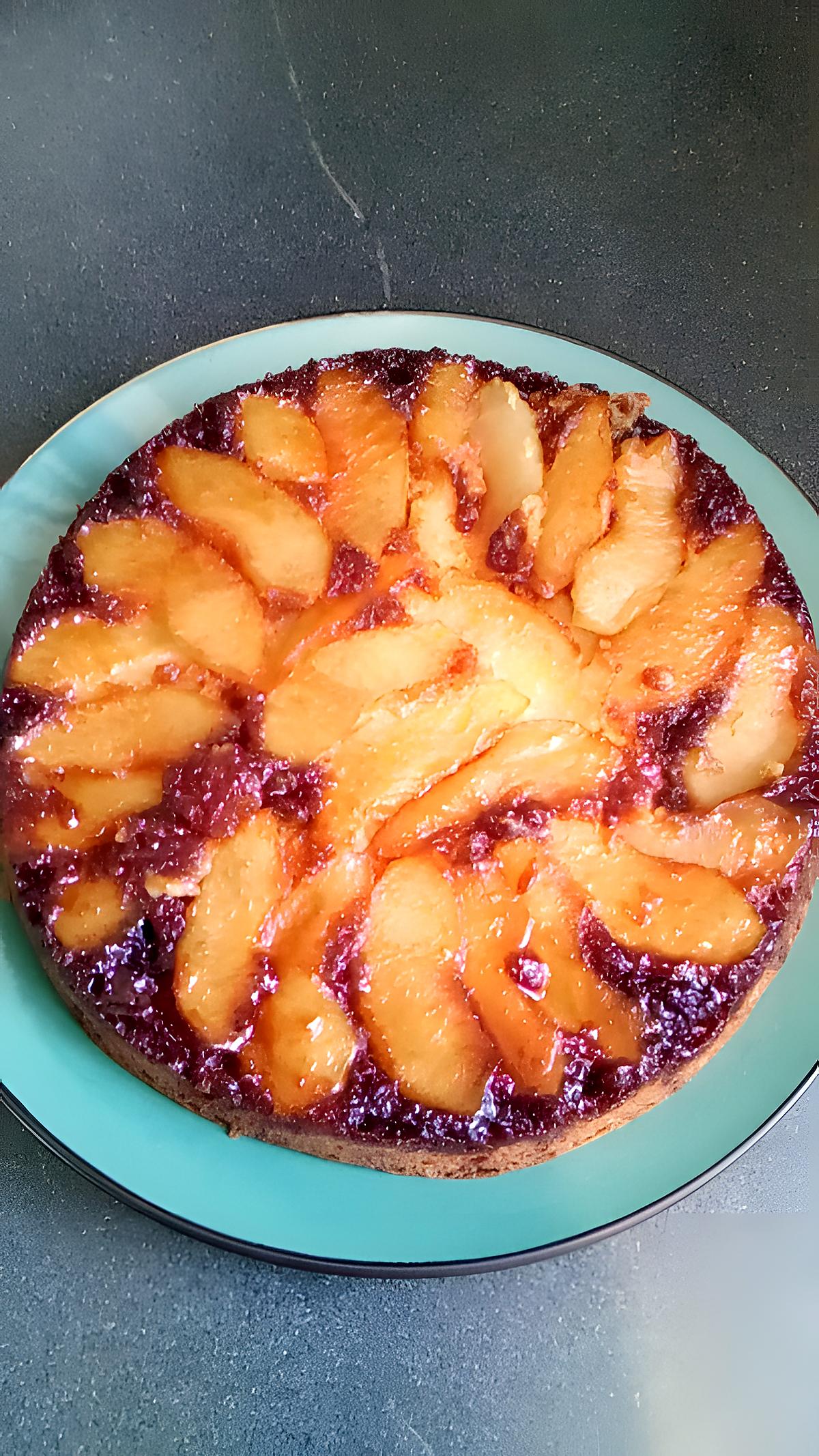 recette gateau fondant aux pommes caramélisées