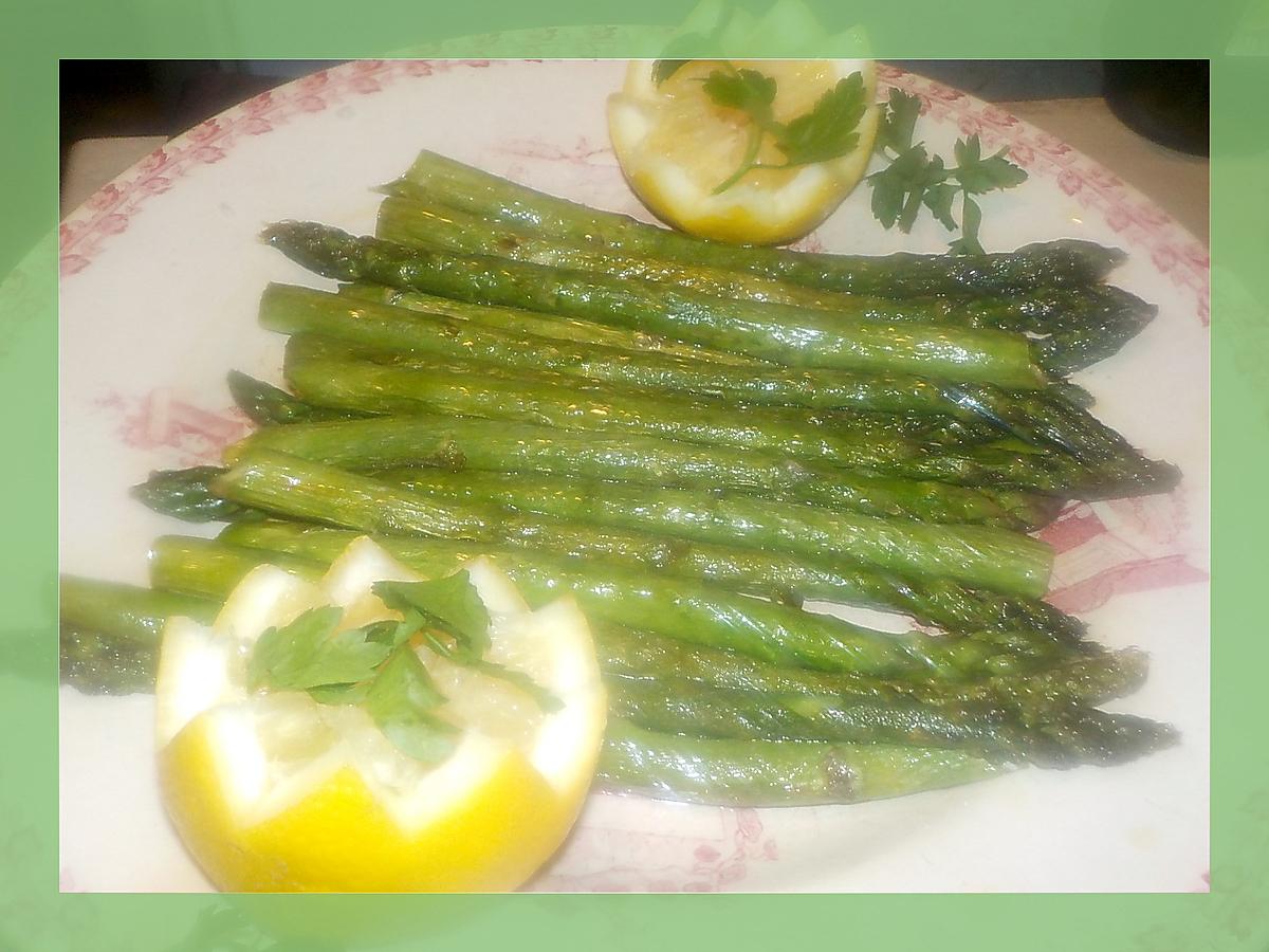 recette Filet de merlu croustillant aux asperges vertes