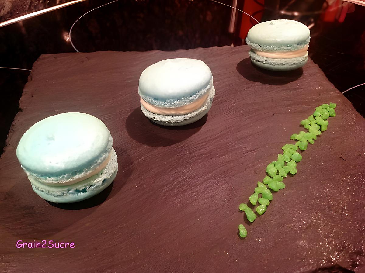 recette Macaron à la menthe