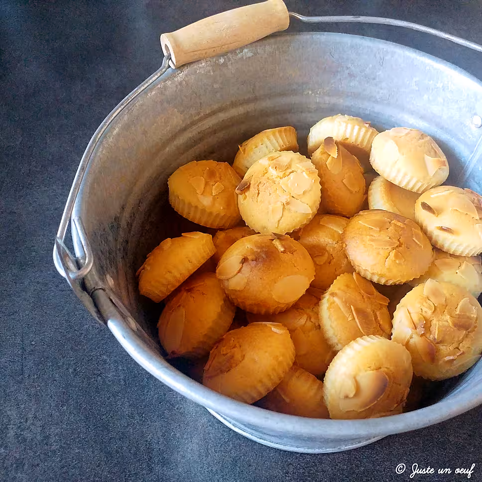 recette Mini moelleux au lait d'amande
