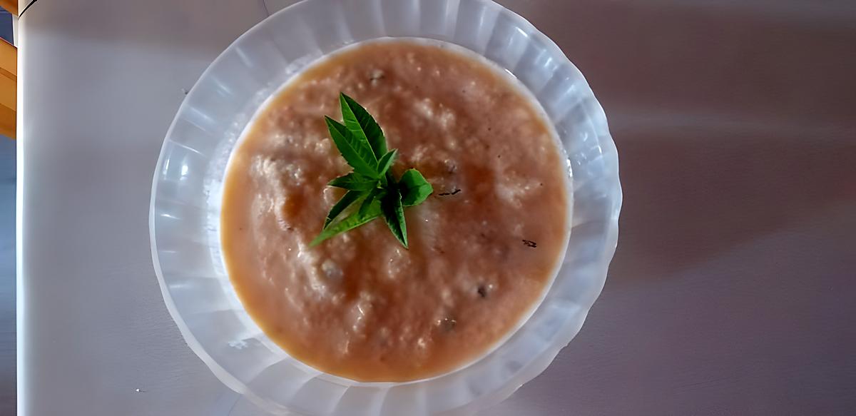 recette Soupe de Melon Parfumée au Pastis