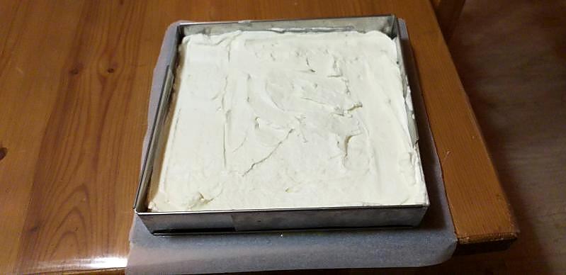 recette Cheesecake a la gelée de framboise , pour mes 48 ans
