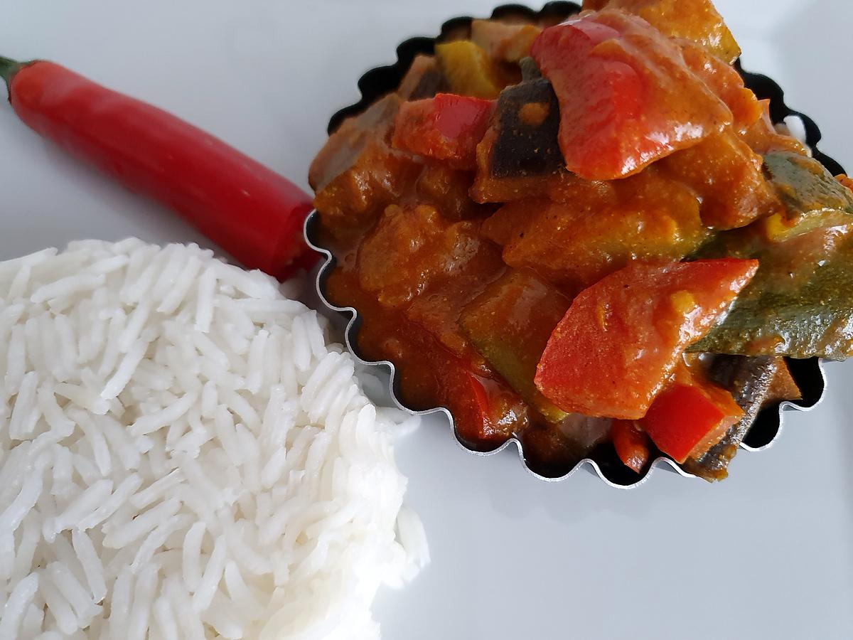 recette Légumes à l’indienne