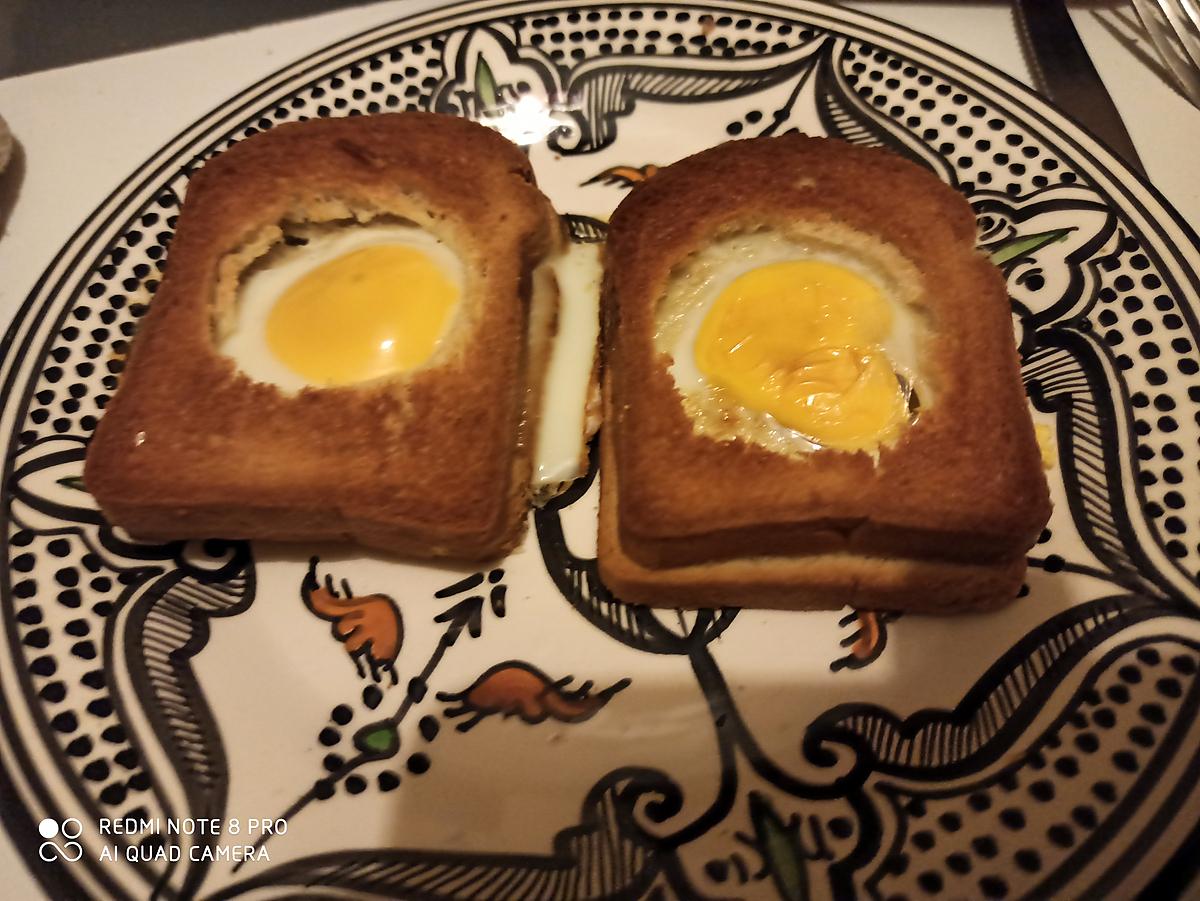 recette Pain de mie aux oeufs