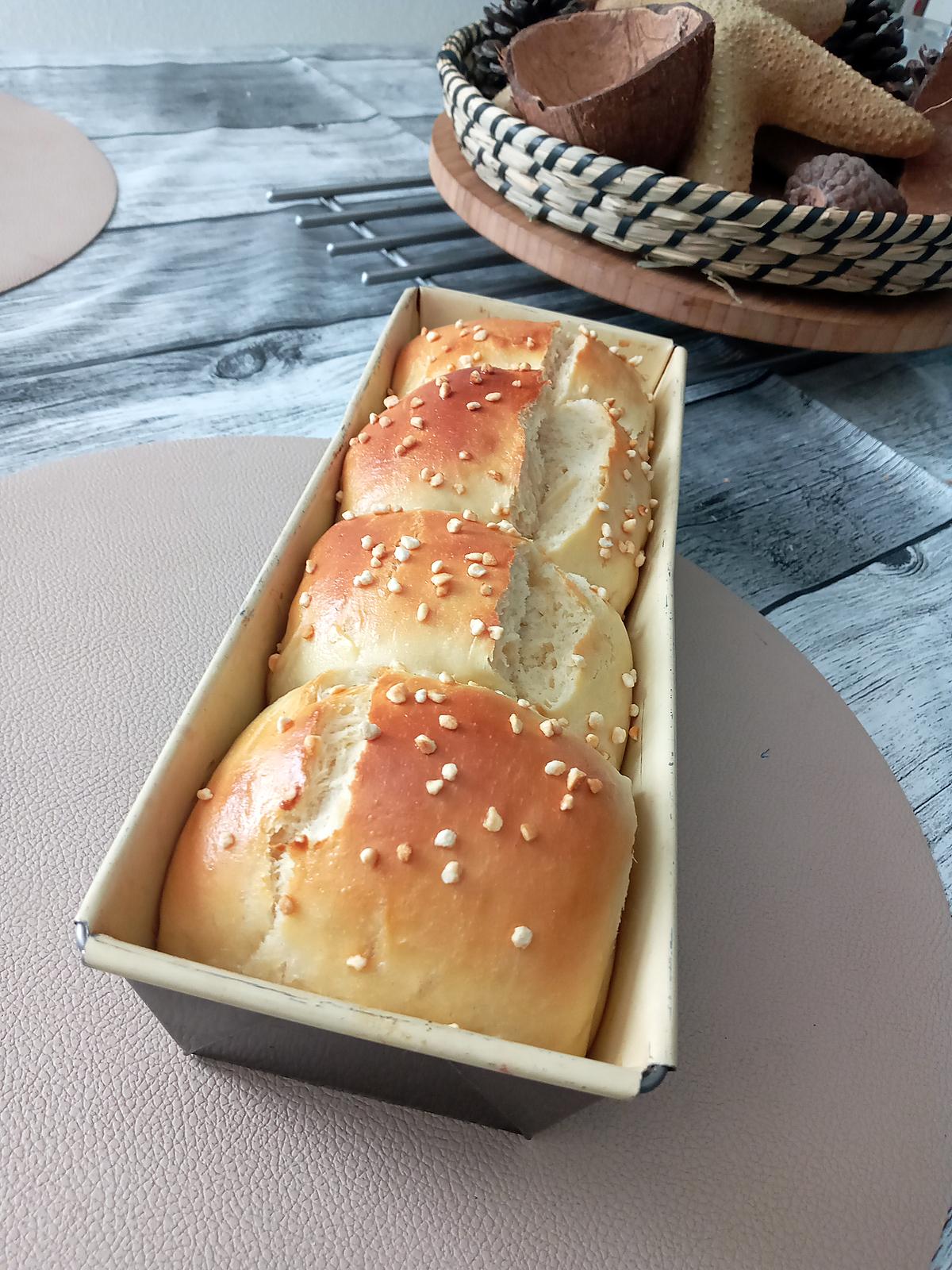 recette Brioche japonaise au thermomix