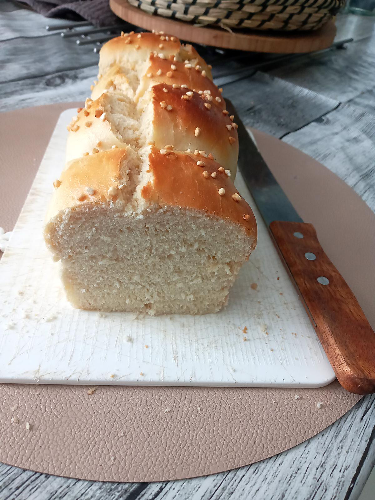 recette Brioche japonaise au thermomix