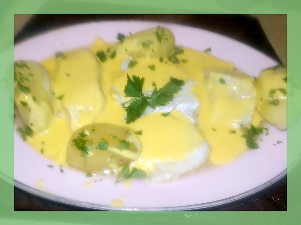 recette Filet de morue sauce hollandaise