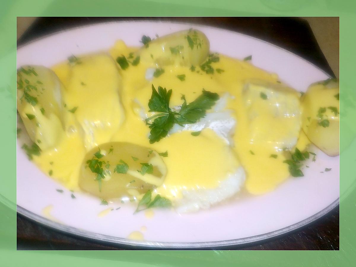 recette Filet de morue sauce hollandaise